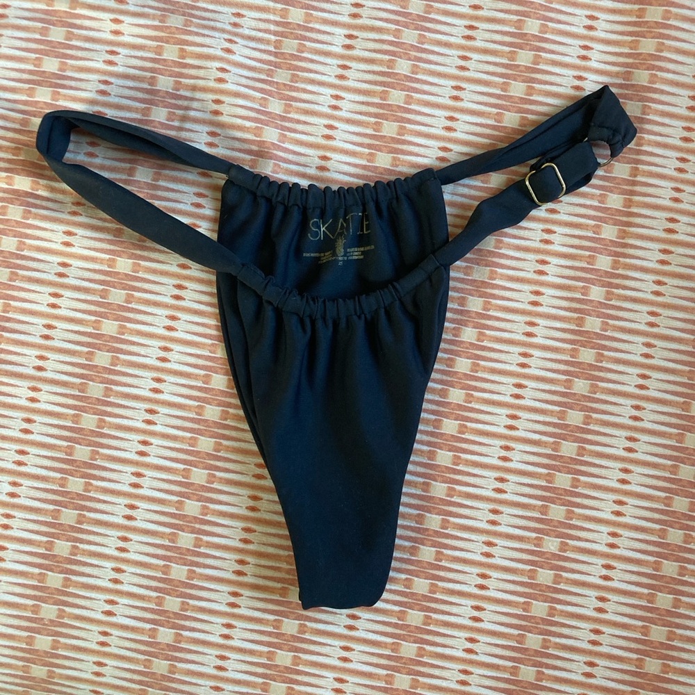 Skatie Bobbi Bikini Bottom Thick Band Black XS